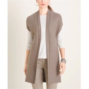 NWT! Chico’s Shimmer Vest Sweater